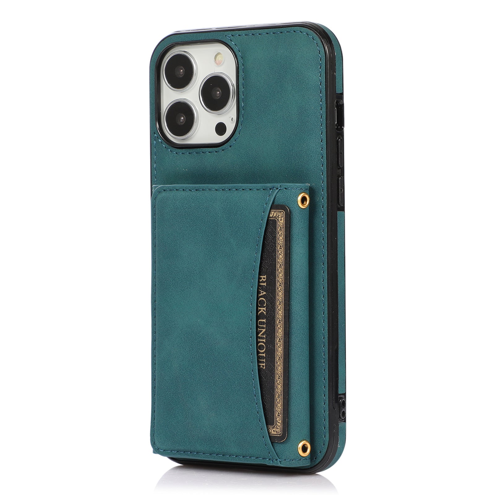 Leather Card Protection Sleeve Phone Case.